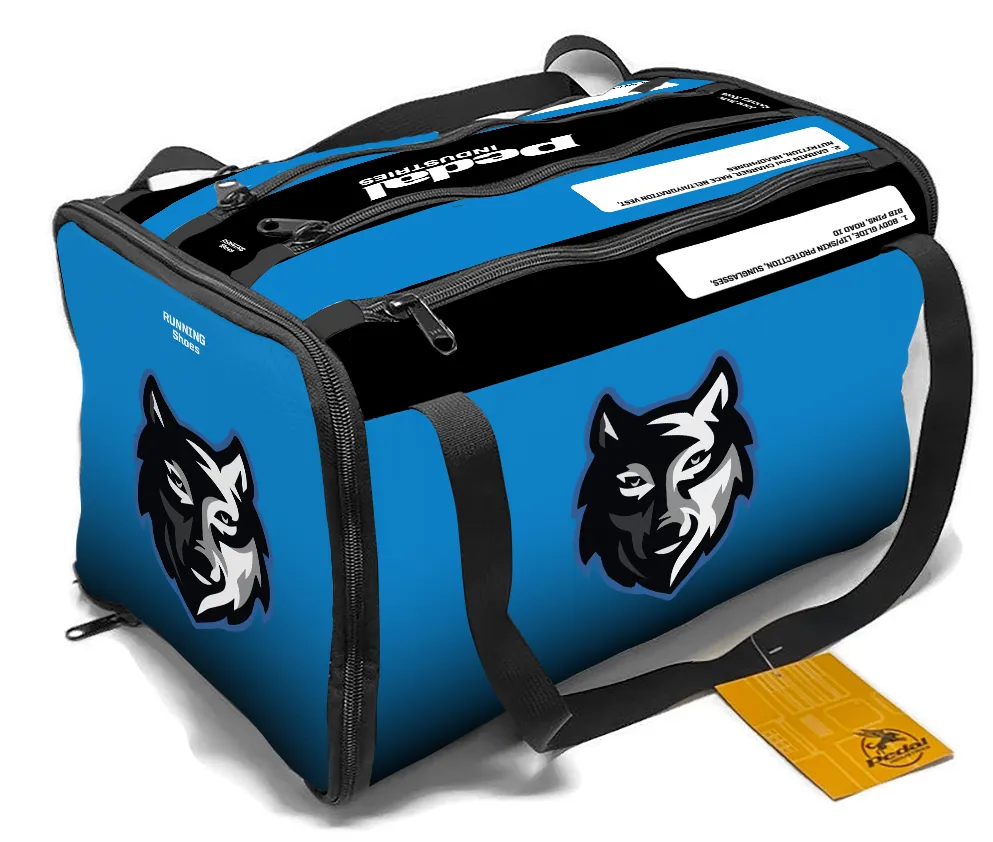 Wolfpack 2022 RUNNING RACEDAY BAG Blue