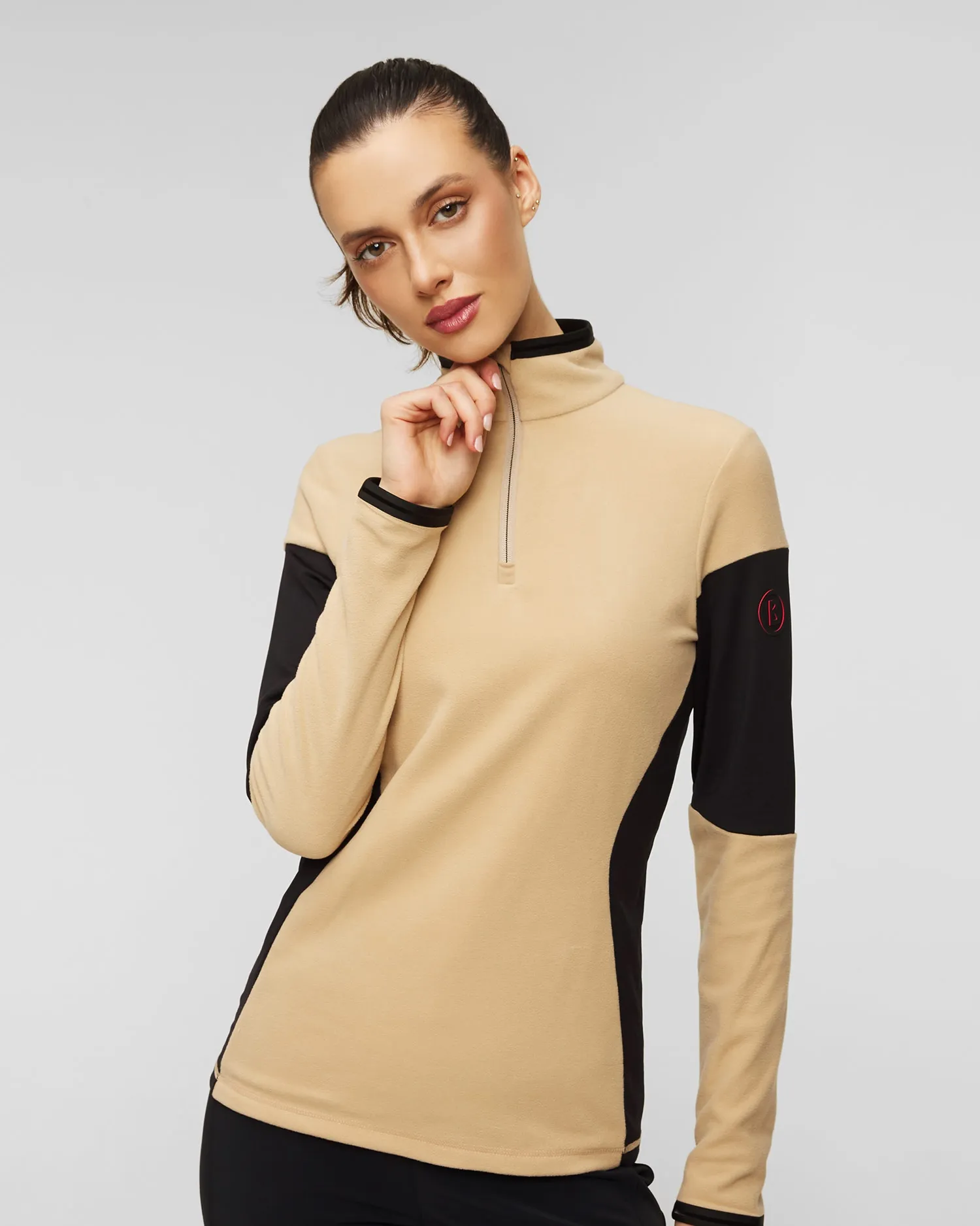 Women's fleece turtleneck BOGNER Becky 51614887-815