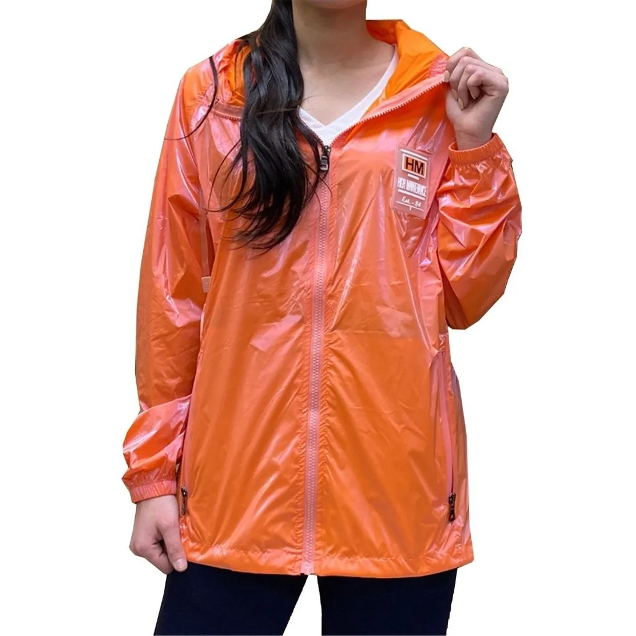 Women's Hooded Windbreaker Jacket