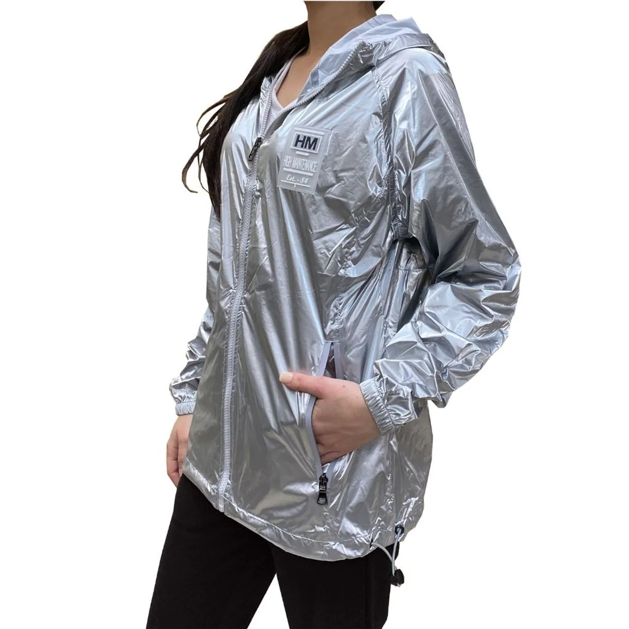 Women's Hooded Windbreaker Jacket