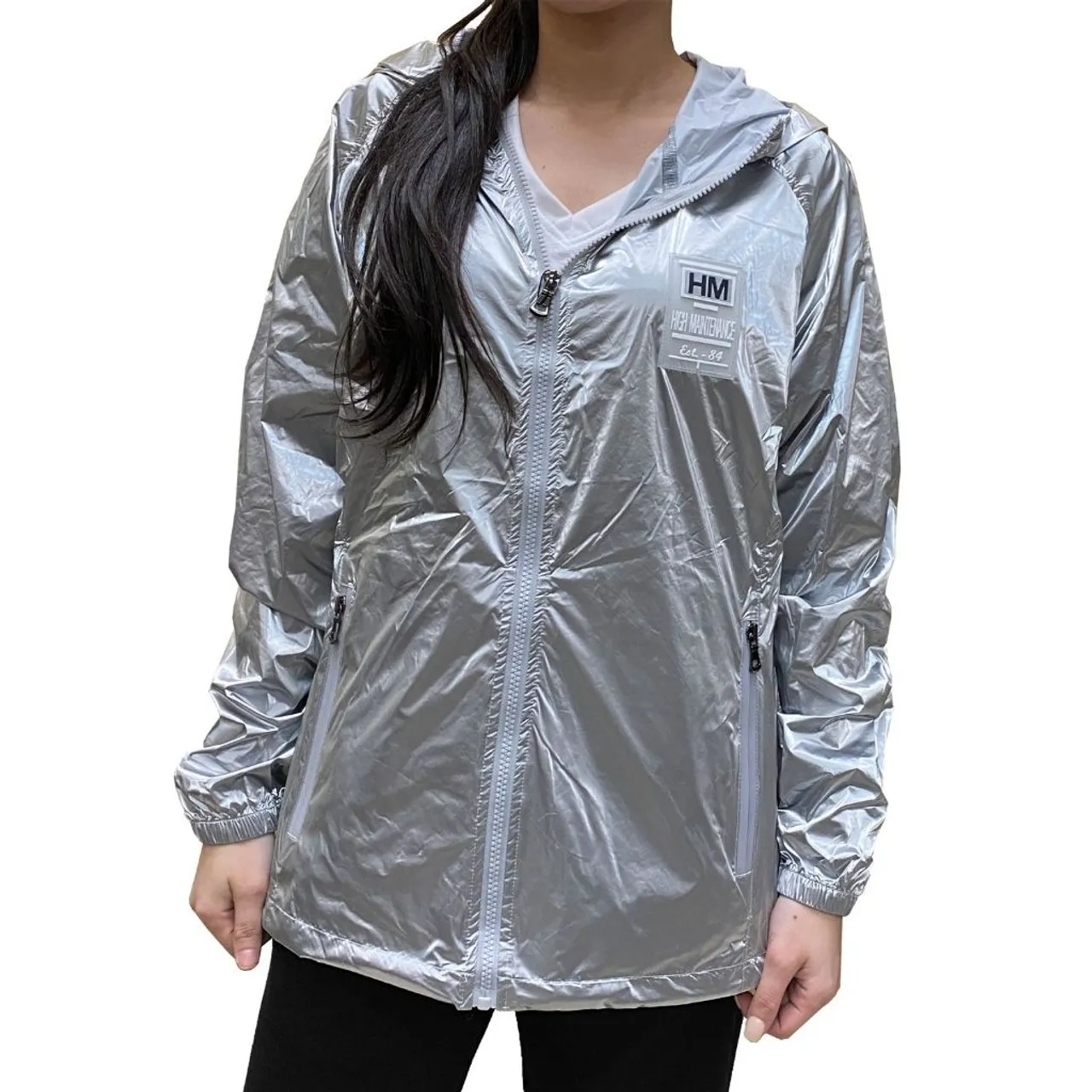 Women's Hooded Windbreaker Jacket