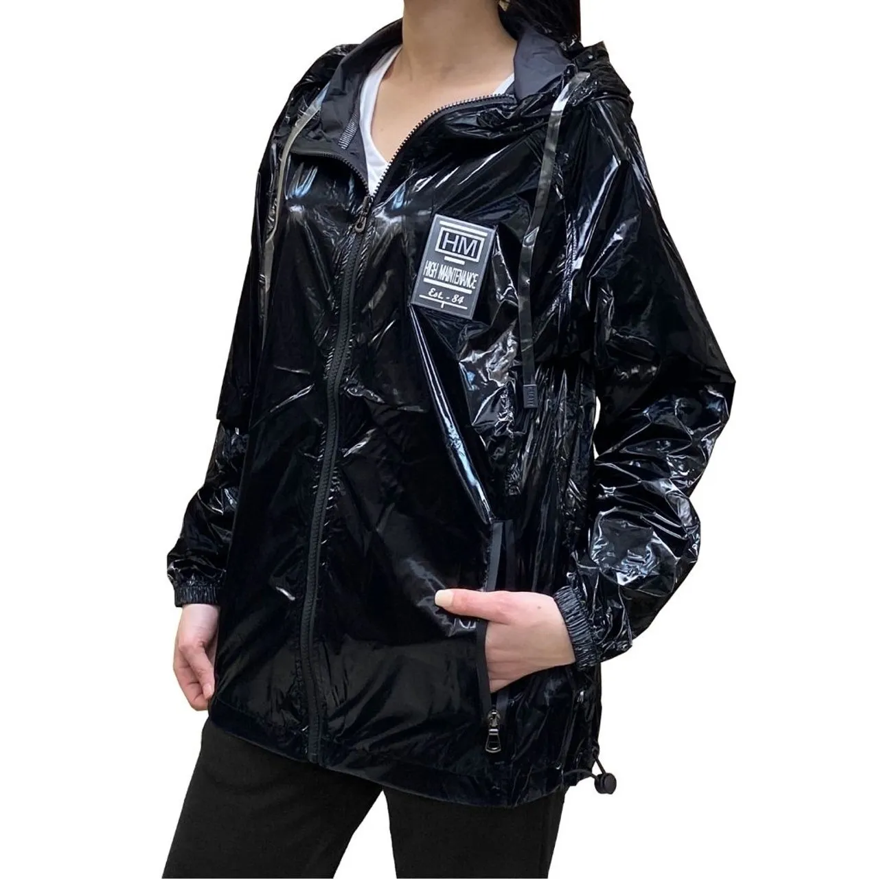 Women's Hooded Windbreaker Jacket