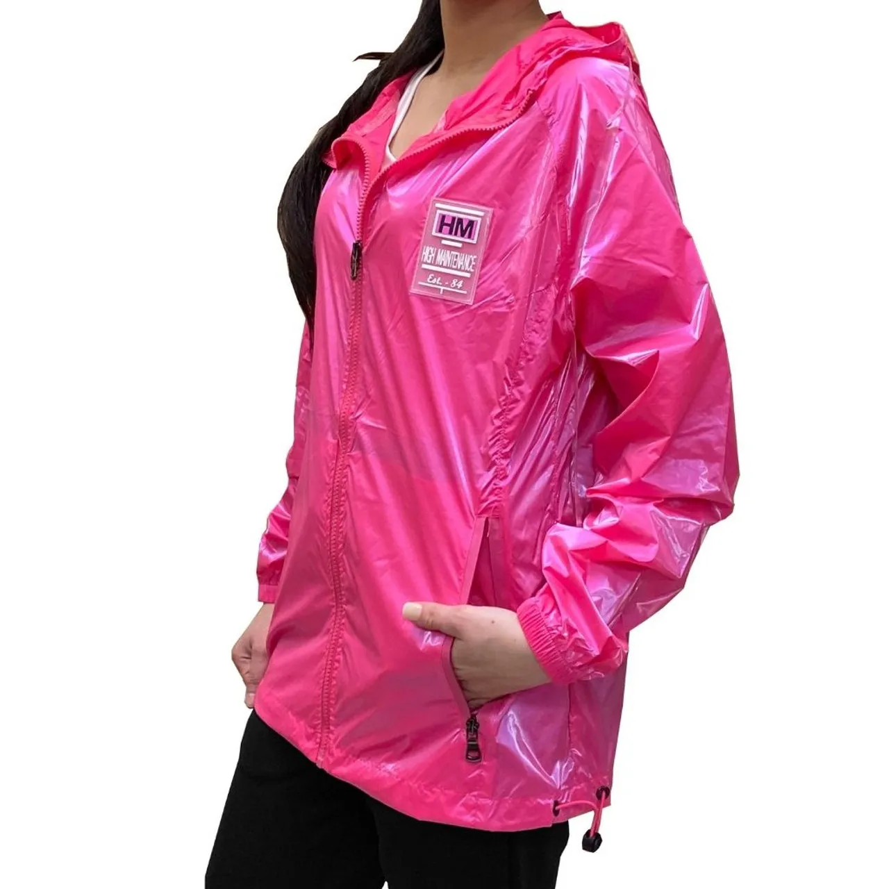 Women's Hooded Windbreaker Jacket