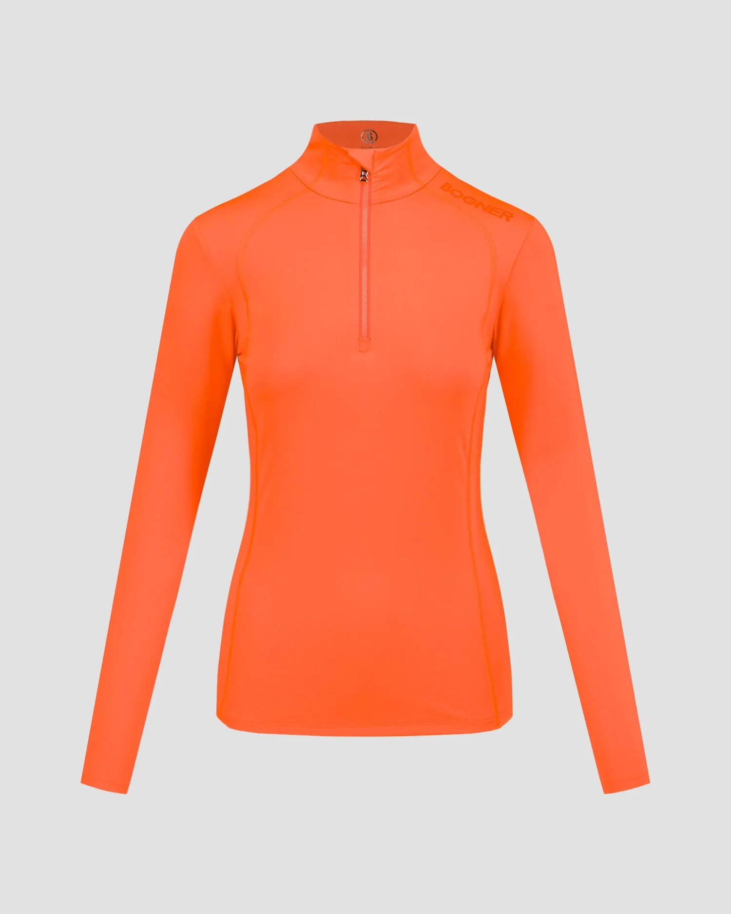 Women's orange turtleneck BOGNER Medita  51725953-564