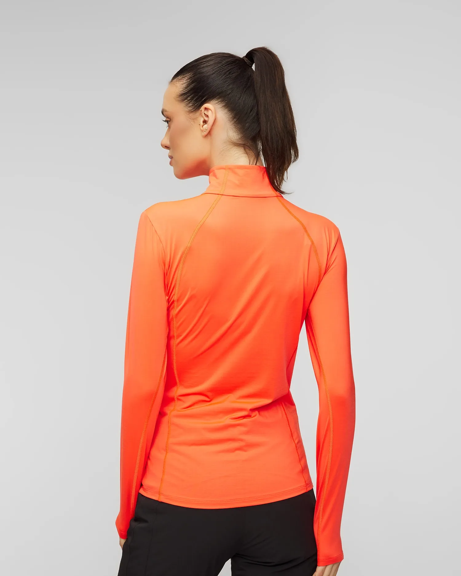 Women's orange turtleneck BOGNER Medita  51725953-564