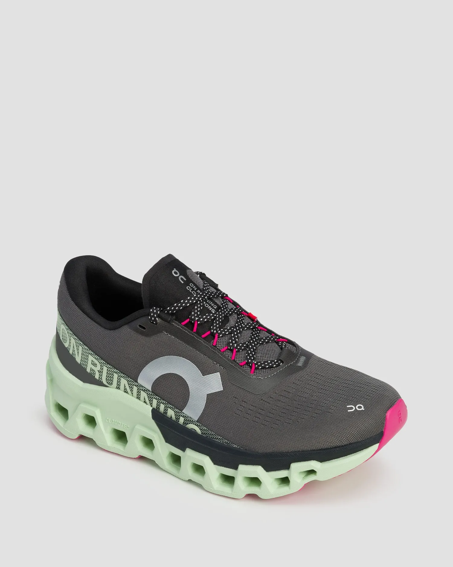 Women's running shoes On Running Cloudmonster 2 3WE10112541-asphalt-lima