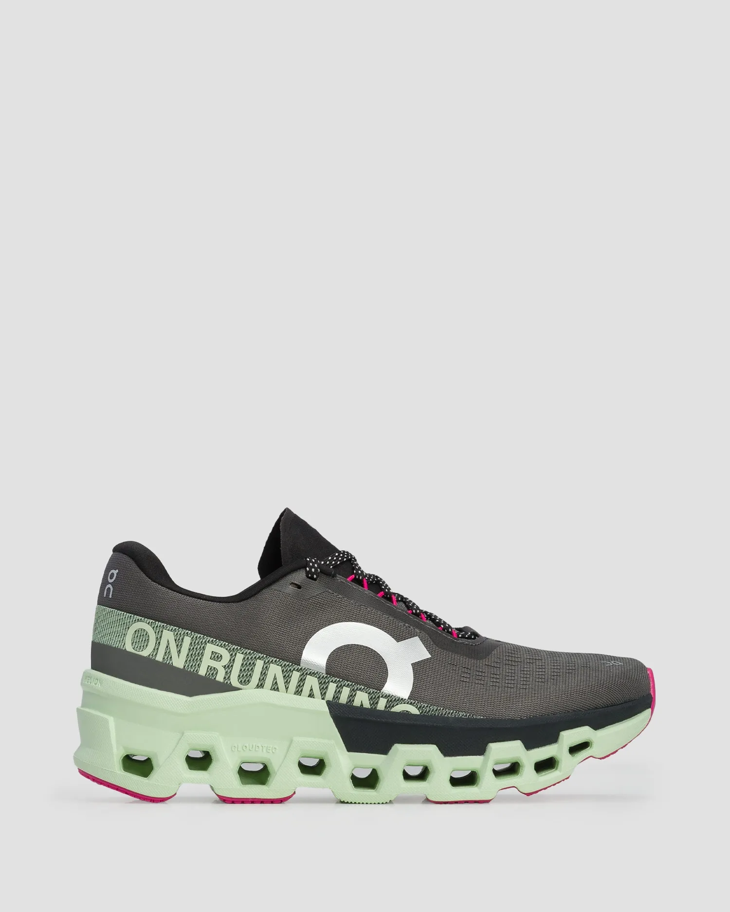 Women's running shoes On Running Cloudmonster 2 3WE10112541-asphalt-lima