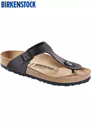 Women’s Gizeh Birko-Flor Black Sandals by Birkenstock | Look Again