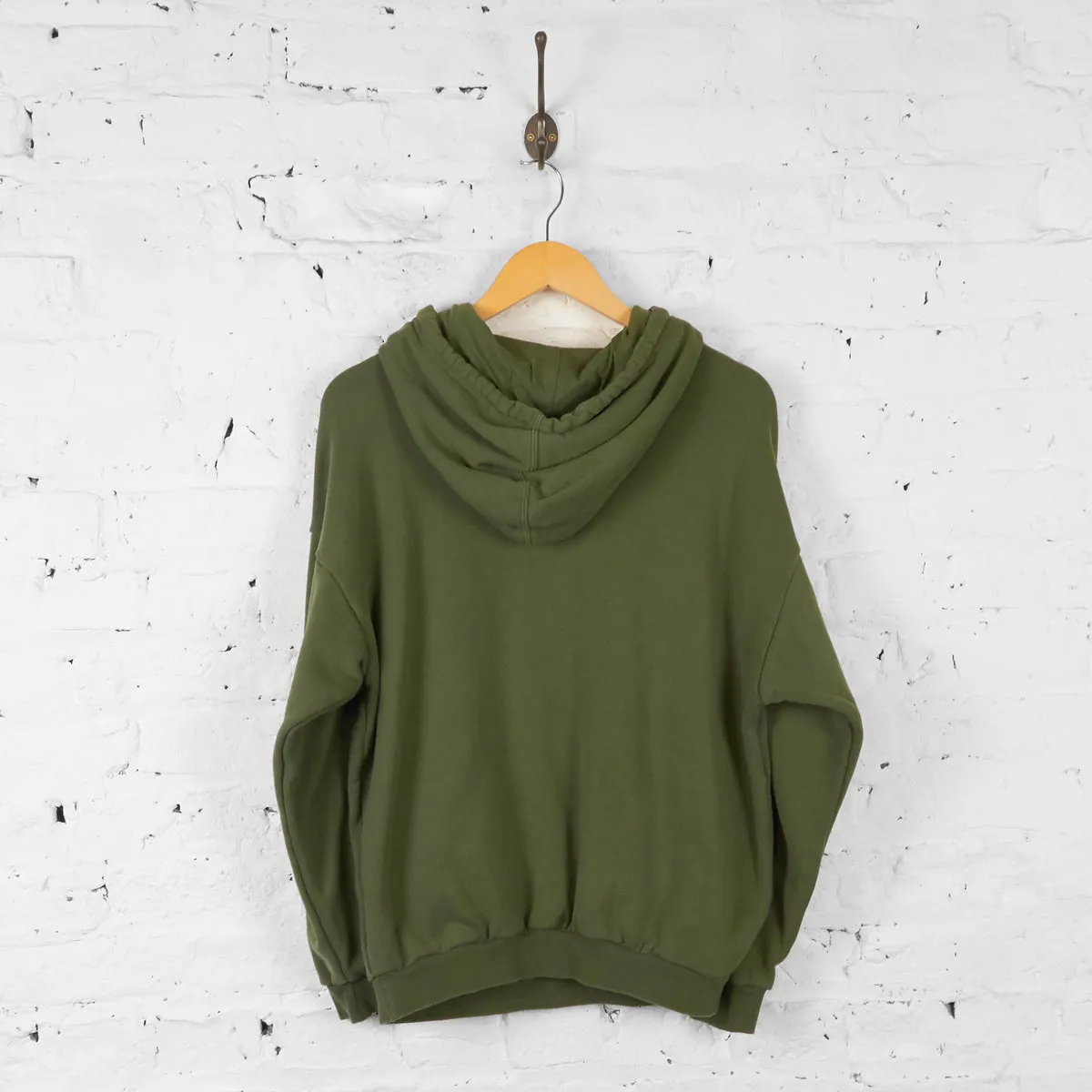 Womens Adidas Hoodie - Green - Womens M