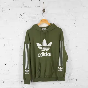 Womens Adidas Hoodie - Green - Womens M