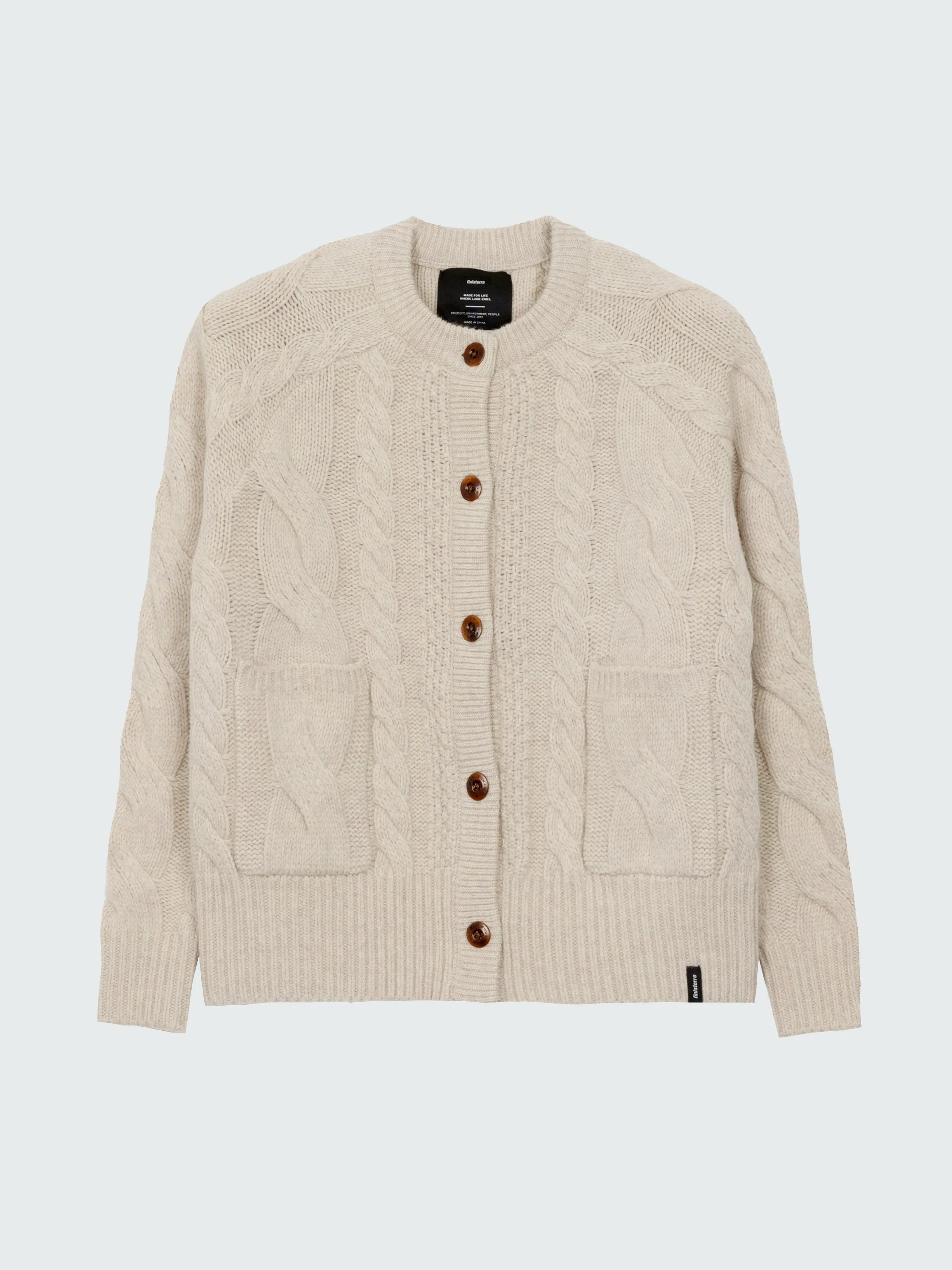 Women's Ennis Cable Knit Cardigan